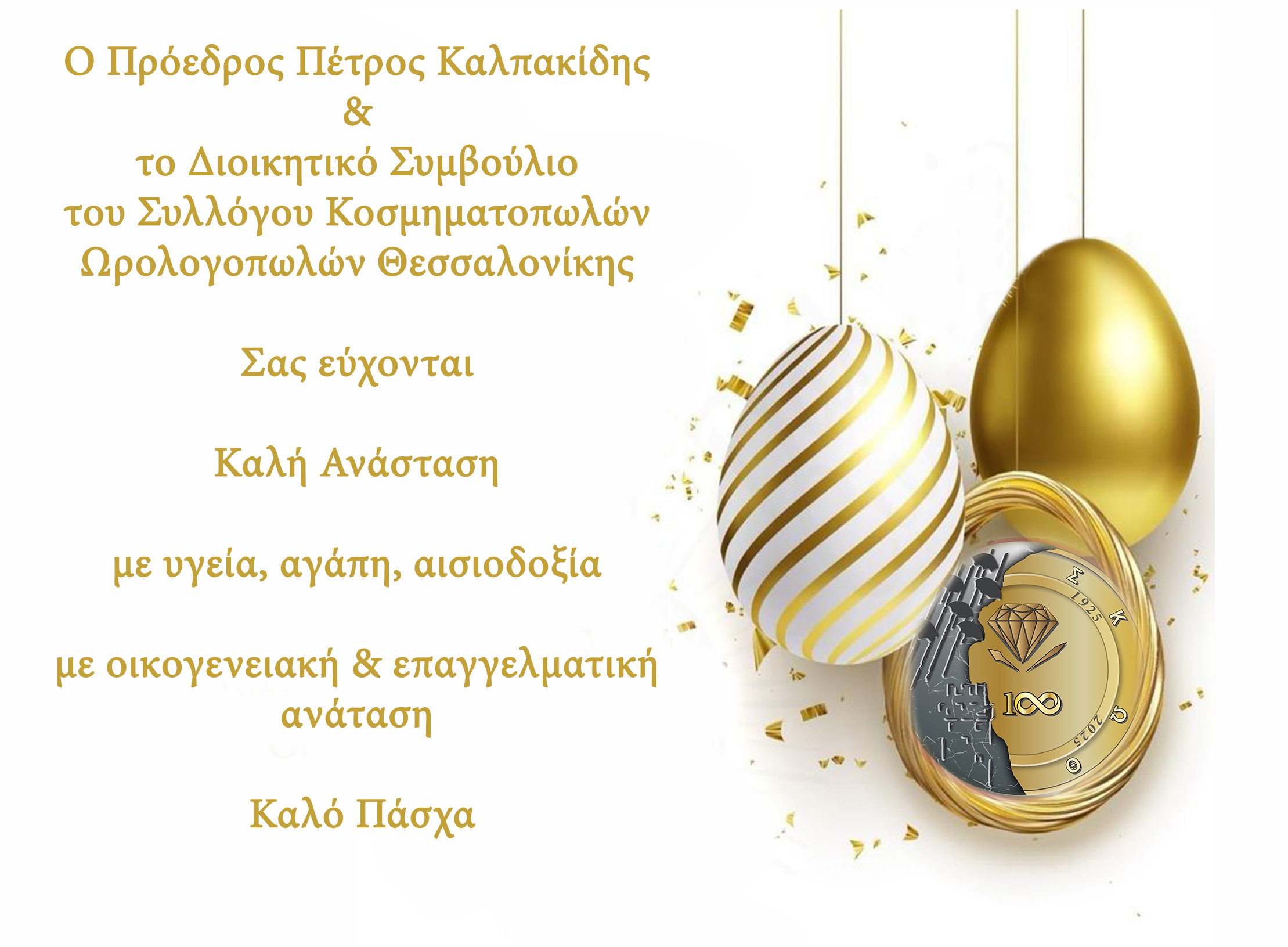 Πασχαλινές Ευχές